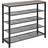 Vasagle Industrial Style 5-Tier with Wood Surface Shoe Rack