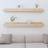 vidaXL Shelves 2 Pcs 110x12x9 Cm Solid Wood Pine Wall Shelf 110cm