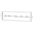 Umbra Wall Mounted Modern Sleek Space-Saving Hanger 5 Coat Hook