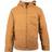 Dickies Sherpa Lined Duck Full Zip Hooded Jacket - Rinsed Brown Duck