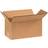 Aviditi Long Corrugated Boxes, 8" x 4" x 4" Kraft, 25/Bundle