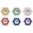 Colorations Metstamp Metallic Washable Stamp Pads Pack of 6