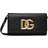 Dolce & Gabbana Logo Plaque Shoulder Bag - Black