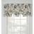 Ellis Curtain Brissac Lined Scallop Valance 70 x 17 Blue