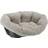 Ferplast Soffa Prestige 2 Katt- och Hundbädd Syntetiskt Tyg 52 x 39 x 21 cm Grå