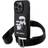 Karl Lagerfeld Crossbody Saffiano Karl & Choupette Necklace Case for iPhone 14 Pro