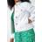 Roman Petite Bleached Denim Jacket - White