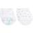 Aden + Anais White Organic Cotton Burpy Bibs 2 Pack White One Size