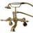 Kingston Brass Cc51T2 Clawfoot Filler Shower