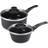 GreenLife Grip 1qt 2qt Sauce Cookware Set with lid