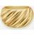 Camilla Krøyer Jewellery Twist Dome Ring - Gold