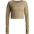 Röhnisch Seamless Crop Long Sleeve Top - Oak