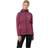 Jack Wolfskin Womens Kolbenberg Hooded Full Zip Fleece Sangria Red