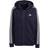 Adidas Essentials 3-Stripes French Terry Regular Full-zip Hoodie - Legend Ink/White