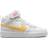 Nike Court Borough Mid 2 GSV - Summit White/Coral Chalk/White/Topaz Gold