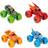 Spin Master Monster Jam 1:64 Diecast Tough Treads 4pk
