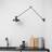 Grupa Products Arigato Long Black Vægarmatur ∅ 22.8cm