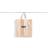 Hay Candy Stripe Shopper, X-Large rød/gul