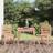 vidaXL 3 Piece Garden Bistro Set