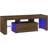vidaXL Cabinet with LED Lights Brown Oak TV-bord 120x40cm