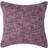 Homescapes Nirvana Cotton Cushion Cover Purple