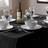 Alan Symonds Linen Tablecloth Black