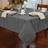 Alan Symonds Gingham Tablecloth Black