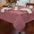 Alan Symonds Square 54" Gingham Patterned Tablecloth Red