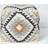 Homescapes Agra Gold Pouffe