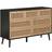 Birlea Black of 7 Croxley Mid Sideboard