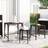 vidaXL Indskudsborde 3 stk. polyrattan Indskudsbord 3stk