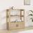 vidaXL Skänk sonoma-ek Sideboard