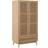 Birlea Brown Oak 2 Croxley Mid Wardrobe