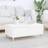 vidaXL Engineered Wood White Coffee Table