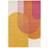 Asiatic Muse Retro Rug Yellow, Orange, Pink