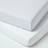 Homescapes Cotton Cot Bed Fitted Sheets 200 Thread Count, 2