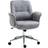 Vinsetto Swivel Light Grey Office Chair 102cm