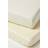 Homescapes Yellow Cotton Stripe Cot Bed Fitted Sheets 330 Thread Count, 2 Pack