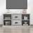 vidaXL 99,5 x 35,5 x 48 cm Konstrueret Træ Grå Sonoma-Eg TV-bord