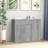vidaXL Skänk grå sonoma Sideboard