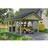 SKAN HOLZ Platinklasse Hjemsted XL Enkeltcarport Lisa 430x750 cm (Areal )