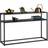 Relaxdays Slim Side Black Konsolbord 30x110cm