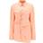 Off-White Twist Shirt Dress - Lyserød