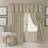 Elrene Mia Jacquard Scroll Blackout Window Curtain Panel 52 x 95 132.08x241.3cm
