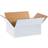 Box Partners Corrugated Bxs 12x9x4 White 25/BDL BXP 1294W