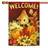 Home Garden Fall Birdhouse Fall Flag Double Sided