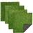 Juvale Fake Grass Patch 12x0.25x12 in 4pcs