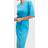 Gestuz Melba long dress malibu blue