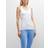 Beyond Yoga Womens Cloud White Spacedye Scoop-neck Stretch-woven top