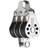 Harken 22mm Triple Micro Block with Becket 229